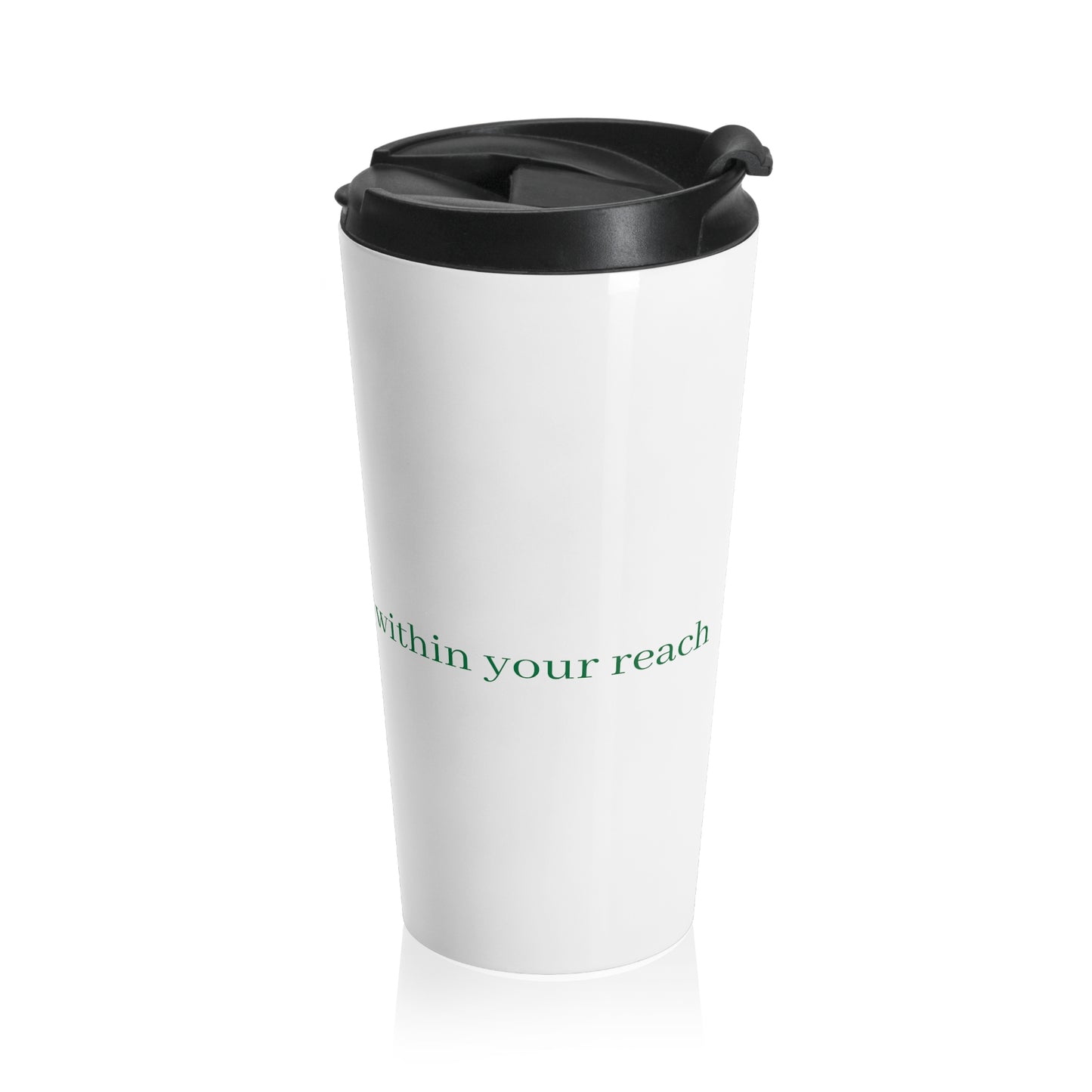 W S Johnson quote Stainless Steel Travel Mug